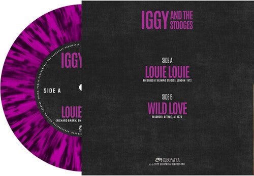 Iggy & The Stooges - Louie Louie - Purple/Black Splatter (Vinyl) { vinyl }