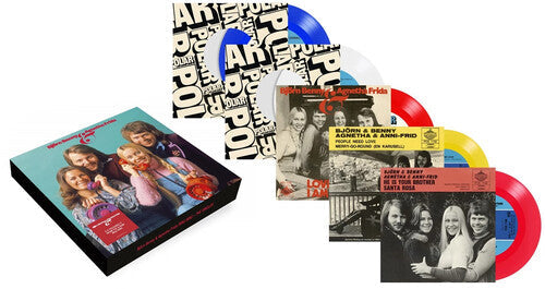 ABBA - Ring Ring: 50th Anniversary - Colored 7-Inch Vinyl Boxset (Vinyl) { vinyl }
