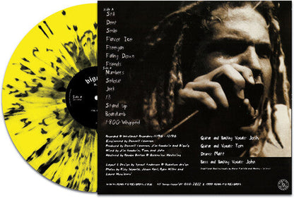 Bigwig - Stay Asleep - Yellow/black Splatter (Vinyl) { vinyl }