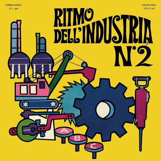 Alessandro Alessandroni  (Colv) (Ltd) (Ogv) (Ylw) - Ritmo Dell'industria N. 2 (Colored Vinyl) (Limited Edition) (180 Gram) (Ylw) { vinyl }