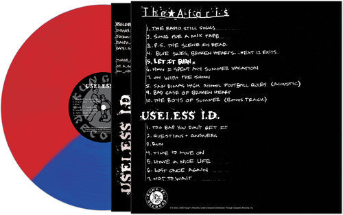 Ataris & Useless Id - Let It Burn - Red/blue Split (Vinyl) { vinyl }