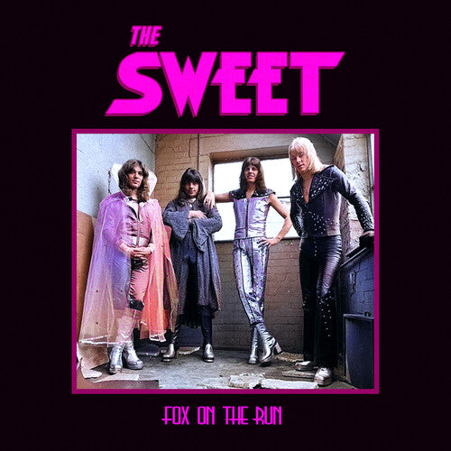 Sweet - Fox On The Run - PINK/BLACK SPLATTER (Vinyl) { vinyl }