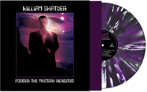 William Shatner - Ponder The Mystery Revisited - BLACK/PURPLE/WHITE SPLATTER (Vinyl) { vinyl }