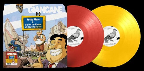 Giancane - Tutto Male - Red & Yellow Vinyl (Vinyl) { vinyl }