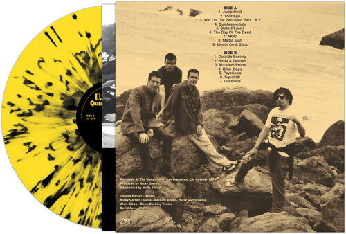 UK Subs - Quintessentials - YELLOW/BLACK SPLATTER (Vinyl) { vinyl }