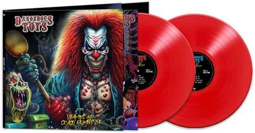Dangerous Toys - Vitamins & Crash Helmets Live - Red (Vinyl) { vinyl }