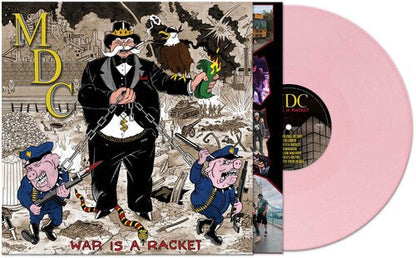 MDC - War Is A Racket - Pink (Vinyl) { vinyl }