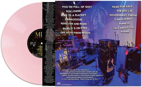 MDC - War Is A Racket - Pink (Vinyl) { vinyl }