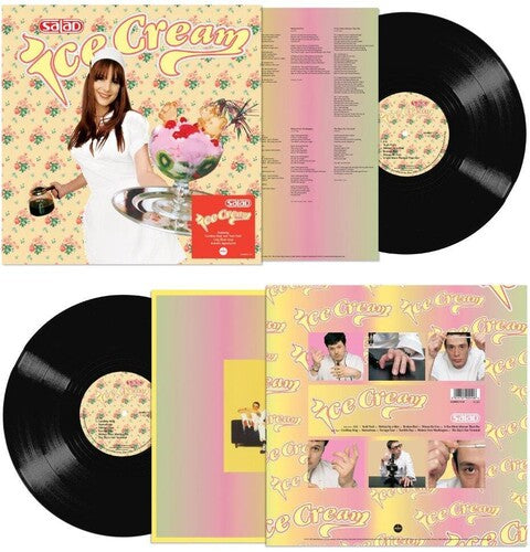 Salad - Ice Cream - 140-Gram Black Vinyl with Autographed Print (Vinyl) { vinyl }