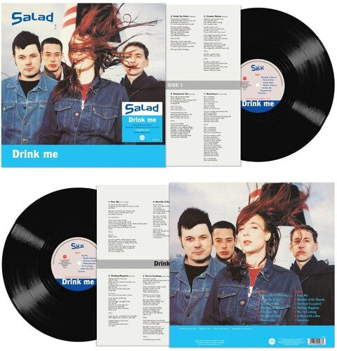 Salad - Drink Me - 140-Gram Black Vinyl with Autographed Print (Vinyl) { vinyl }