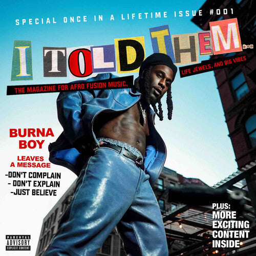 Burna Boy - I Told Them... (Vinyl) { vinyl }
