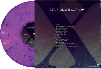 Gene Loves Jezebel - X - Love Death Sorrow - Purple Marble (Vinyl) { vinyl }