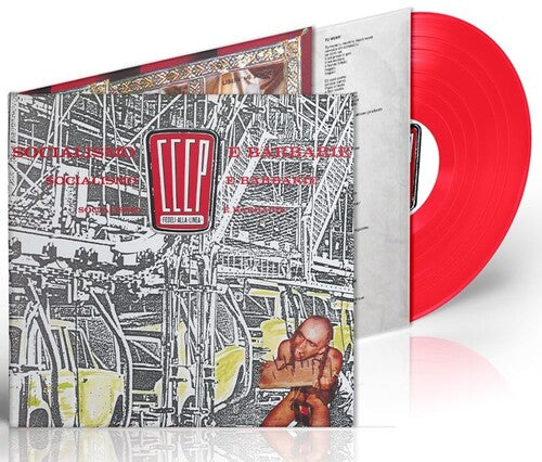 CCCP - Fedeli Alla Linea - Socialismo E Barbarie - Red Vinyl (Vinyl) { vinyl }