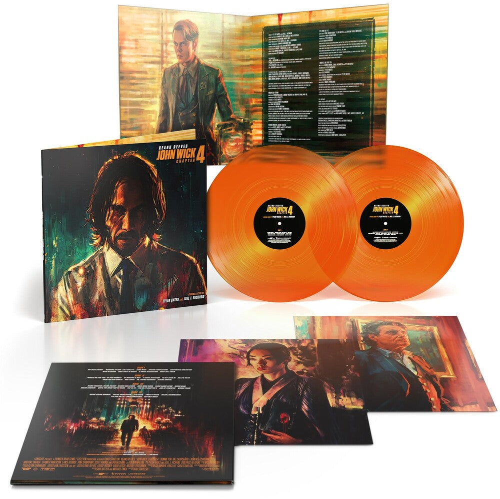 Tyler Bates  (Cvnl) (Org) - John Wick Chapter 4 (Original Score) (Clear Vinyl) (Org) { vinyl }