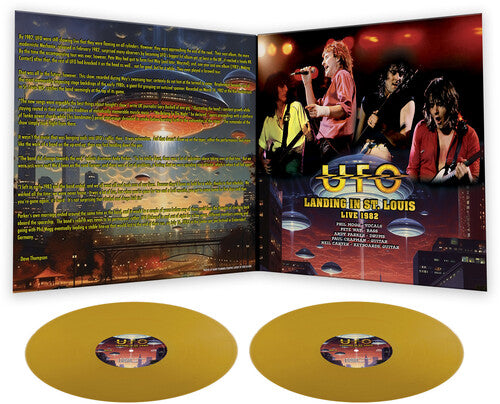 UFO - Landing In St. Louis - Live 1982 - Gold (Vinyl) { vinyl }