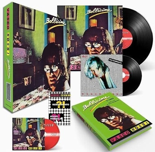 Vasco Rossi - Bollicine 40 Rplay - Dlx Ltd Numbered Box - LP+CD+7-inch, 128pg Color Hardback Book & Exclusive Photos (Vinyl) { vinyl }