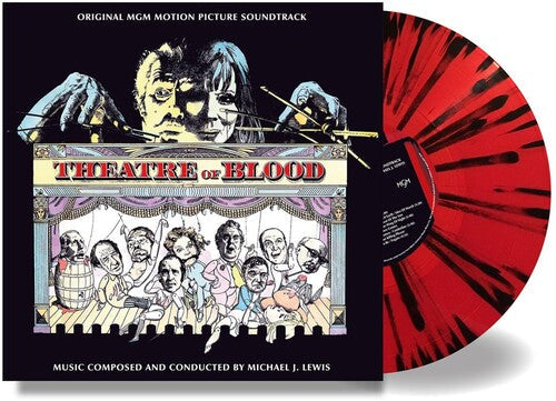 Michael J Lewis - Theatre Of Blood (Original Soundtrack) - Blood Red & Black Splatter Colored Vinyl (Vinyl) { vinyl }