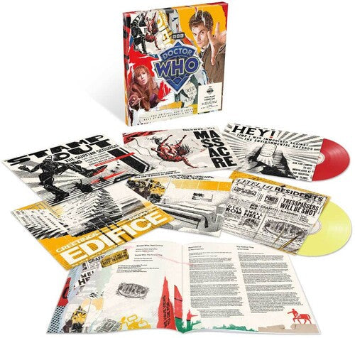 Doctor Who - Pest Control & The Forever Trap (Original Soundtrack) - 140-Gram Transparent Red & Yellow Colored Vinyl (Vinyl) { vinyl }