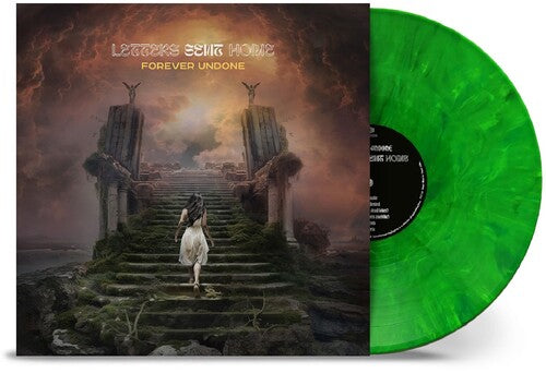 Letters Sent Home - Forever Undone - Cream & Dark Green Marble (Vinyl) { vinyl }