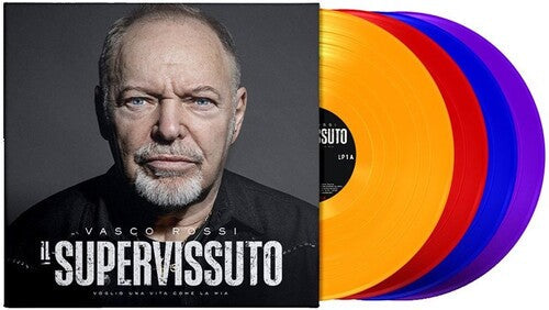 Vasco Rossi - Il Supervissuto - 4LP Box, Orange, Red, Blue & Purple Vinyl (Vinyl) { vinyl }