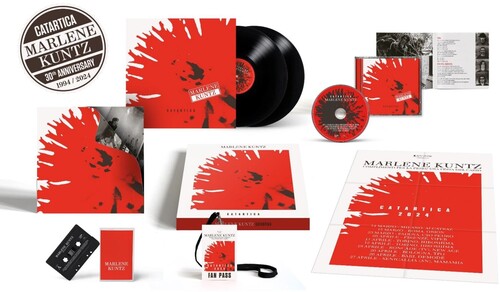 Marlene Kuntz - Catartica 30th Anniversary 1994-2024 - 2LP+CD+Cassette Box Set, 2024 Tour Poster & Fan Pass (Vinyl) { vinyl }