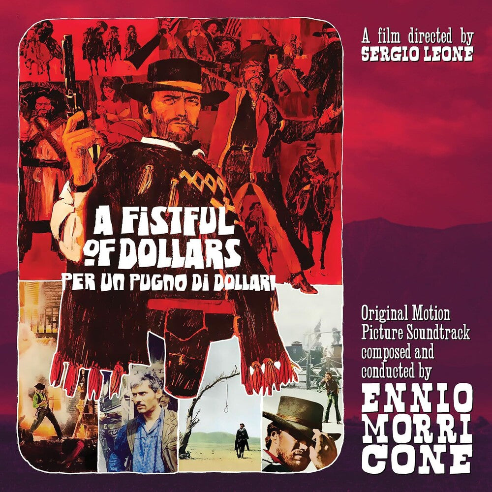 Ennio Morricone  (Colv) (Ltd) (Red) (Ita) - Fistful Of Dollars - O.S.T. (Colored Vinyl) (Limited Edition) (Red) { vinyl }