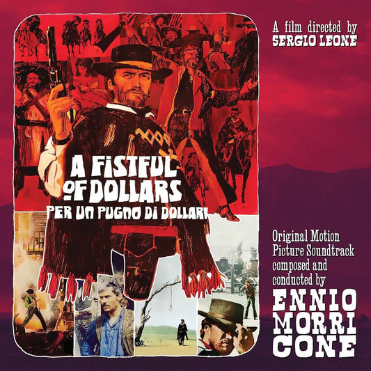 Ennio Morricone  (Colv) (Ltd) (Red) (Ita) - Fistful Of Dollars - O.S.T. (Colored Vinyl) (Limited Edition) (Red) { vinyl }
