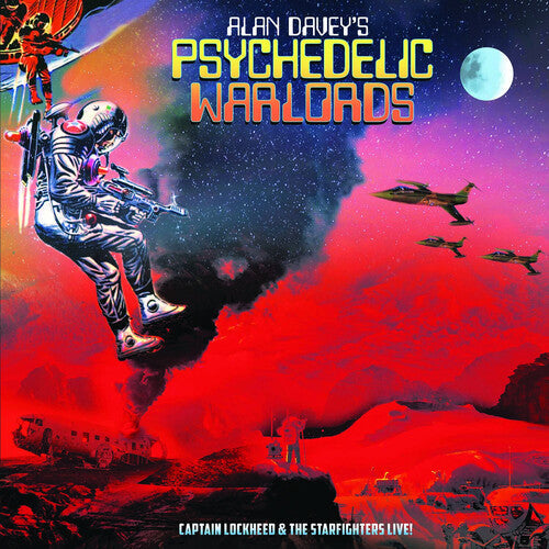 Alan Davey’s Psychedelic Warlords - Captain Lockheed and the Starfighters Live! - Yellow (Vinyl) { vinyl }