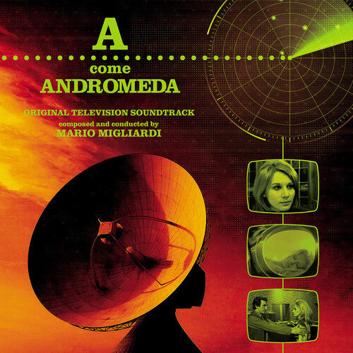 Mario Migliardi - Come Andromeda (Original Soundtrack) - Limited Clear Acid Green Colored Vinyl (Vinyl) { vinyl }