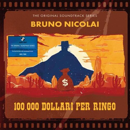 Bruno Nicolai - 100000 Dollari Per Ringo (Original Soundtrack) - Limited 180-Gram Transparent Orange Colored Vinyl with CD (Vinyl) { vinyl }