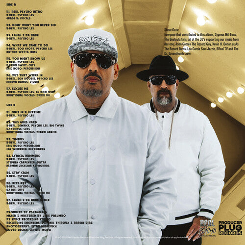B-Real & Psycho Les - Real Psycho - Black Vinyl (Vinyl) { vinyl }