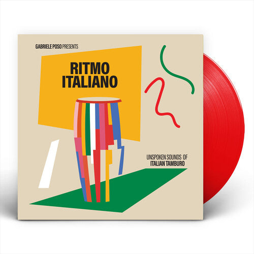 Gabriele Poso - Ritmo Italiano 'Unspoken Sounds of Italian Tamburo' (IEX) (Vinyl) { vinyl }