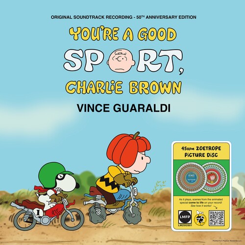 Vince Guaraldi - You're A Good Sport, Charlie Brown (Zoetrope Vinyl) (Original   Soundtrack) (Vinyl) { vinyl }