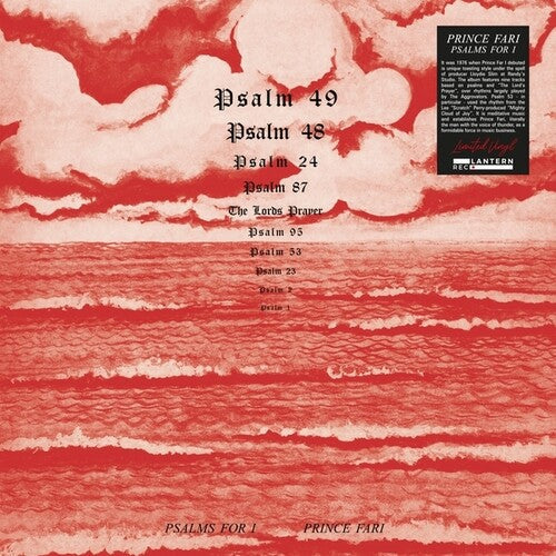 Prince Far I - Psalms For I (Vinyl) { vinyl }