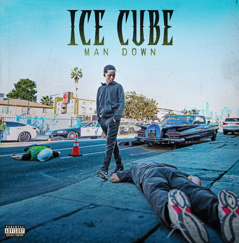 Ice Cube - Man Down - Limited Deluxe Edition Blue With White Marble Vinyl (Vinyl) { vinyl }