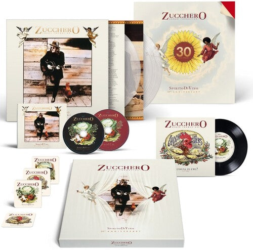 Zucchero - Spirito Divino - Crystal Vinyl 2LP + 2CD + 7-inch + Book (Vinyl) { vinyl }