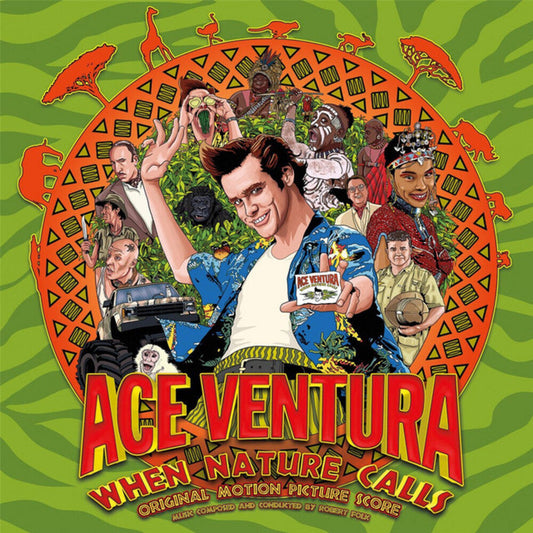 Robert Folk  (Colv) (Grn) - Ace Ventura: When Nature Calls - O.S.T. (Colored Vinyl) { vinyl }