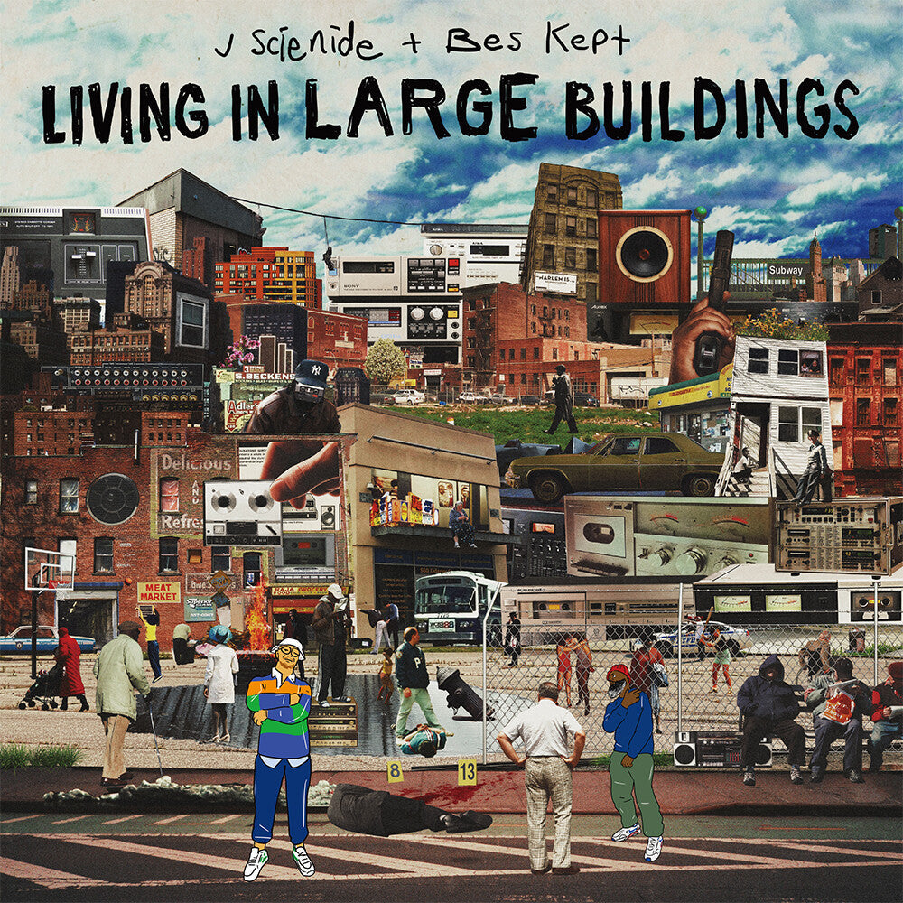 J Scienide x Bes Kept - Living In Large Buildings (LP) { vinyl }
