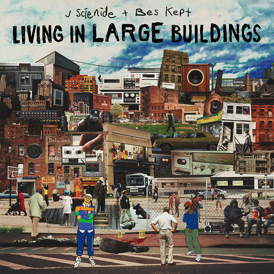 J Scienide x Bes Kept - Living In Large Buildings (LP) { vinyl }