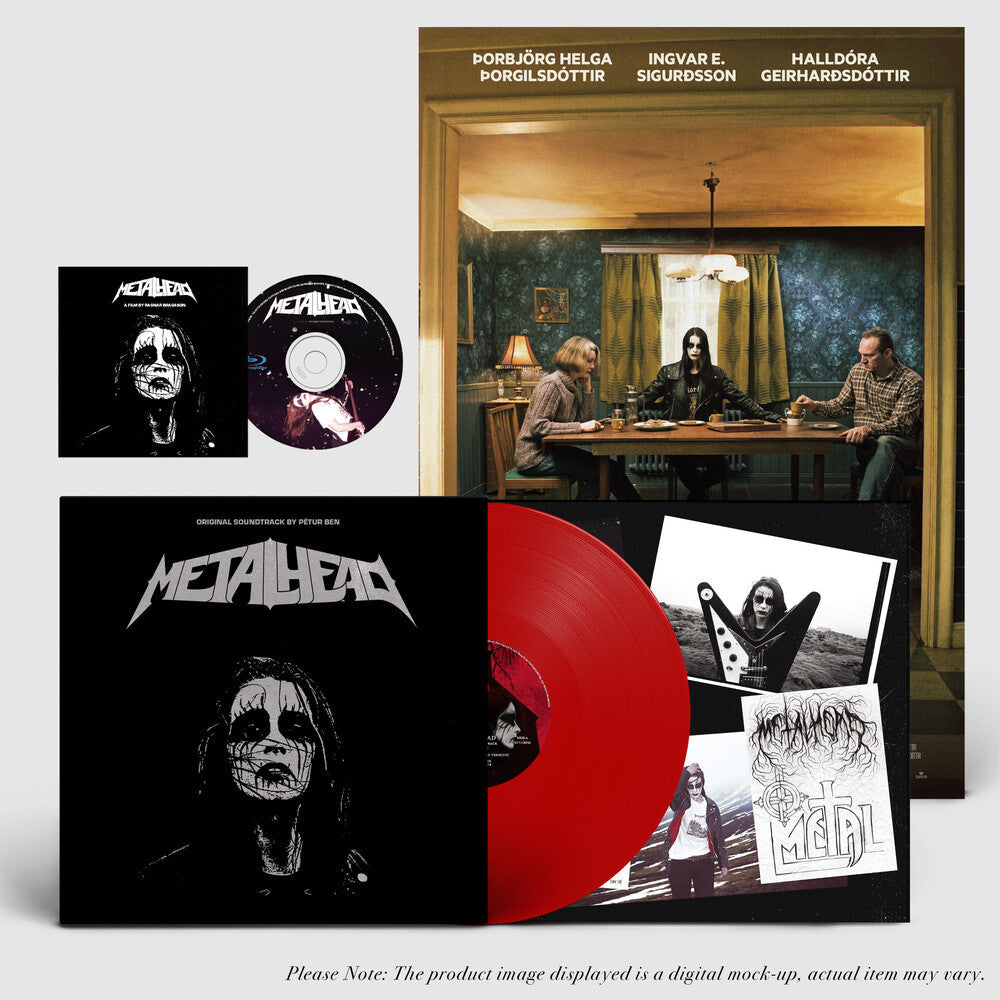 Petur Ben  (Colv) (Ltd) (Post) (Red) (Wb) (Wbr) - Metalhead - O.S.T. (Colored Vinyl) (Limited Edition) (Post) (Red) (With Booklet) { vinyl }