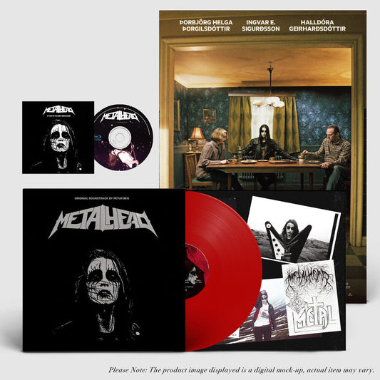 Petur Ben  (Colv) (Ltd) (Post) (Red) (Wb) (Wbr) - Metalhead - O.S.T. (Colored Vinyl) (Limited Edition) (Post) (Red) (With Booklet) { vinyl }