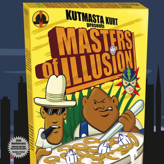 Kutmasta Kurt - Masters Of Illusion (Splatter) { vinyl }