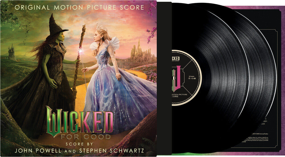 John Powell/Stephen Schwartz - Wicked: For Good (The Original Motion Picture Score) (2 LP) { vinyl }
