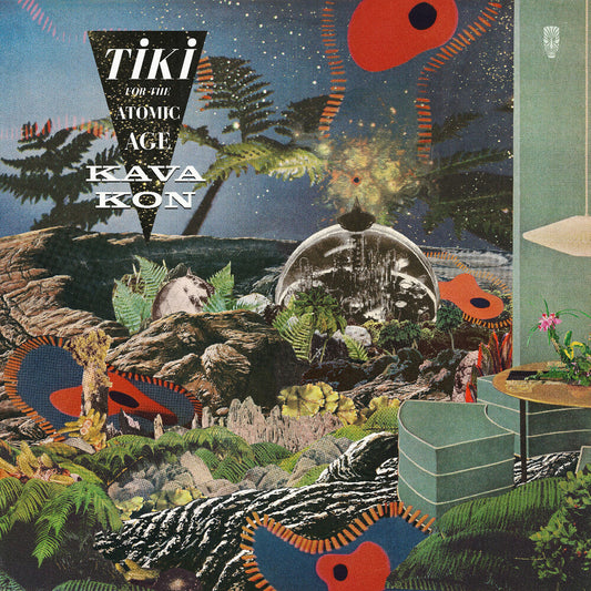 [PRE-ORDER] Kava Kon - Tiki For The Atomic Age - Iridescent Green (Colored Vinyl) { vinyl }