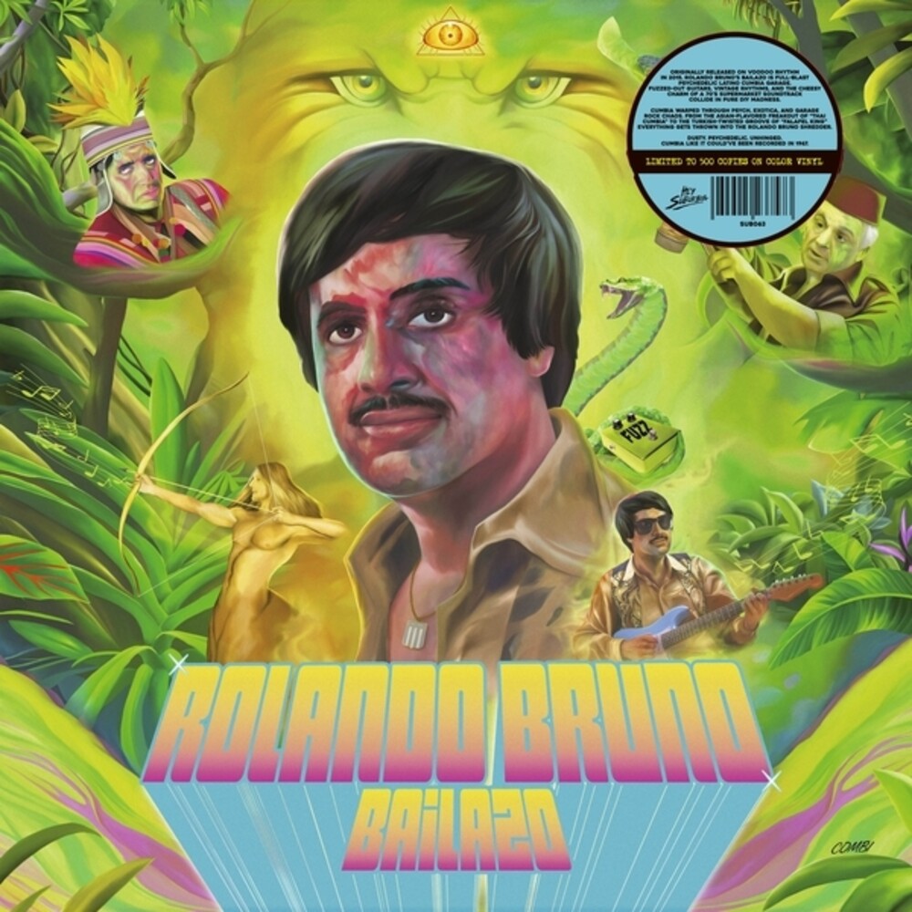 [PRE-ORDER] Rolando Bruno - Bailazo (Colored Vinyl) { vinyl }