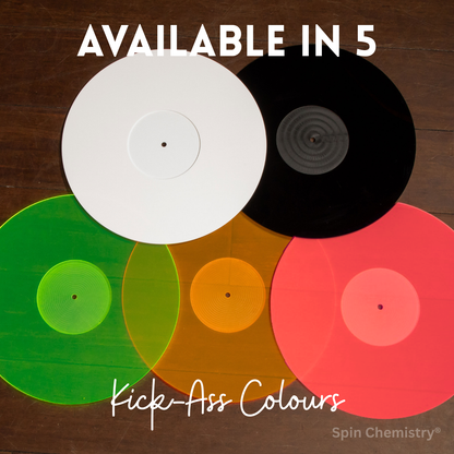 Acrylic Turntable Slipmat (Rebel Rose) Pink