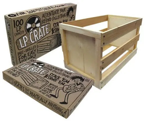Original LP Crate [110-120 Vinyl Record Capacity]