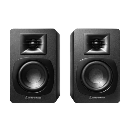 Audio-Technica - Powered Bookshelf Speakers - AT-SP3X